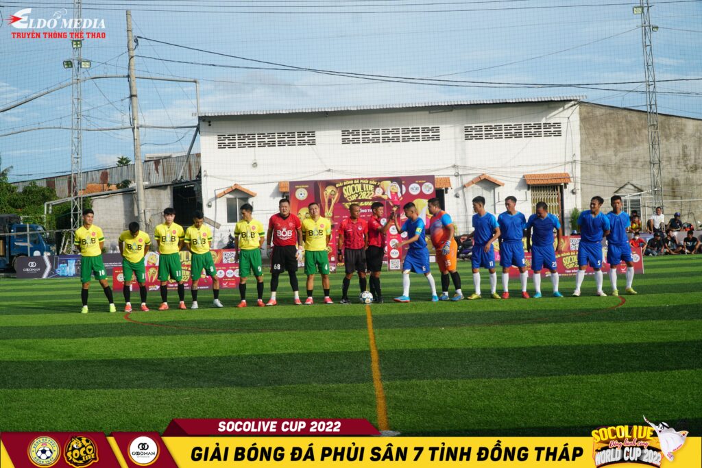 Vòng 1 giải phủi Đồng Tháp Socolive Cup 2022 BH XUÂN THÀNH -vs- B.O.B COFFEE