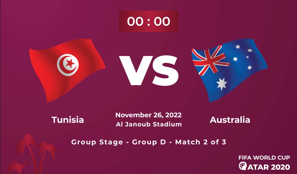 Tunisia và Úc là hai đội bóng được đánh giá yếu nhất bảng D