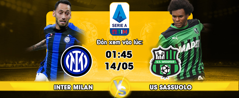 Link xem trực tiếp Inter Milan vs US Sassuolo