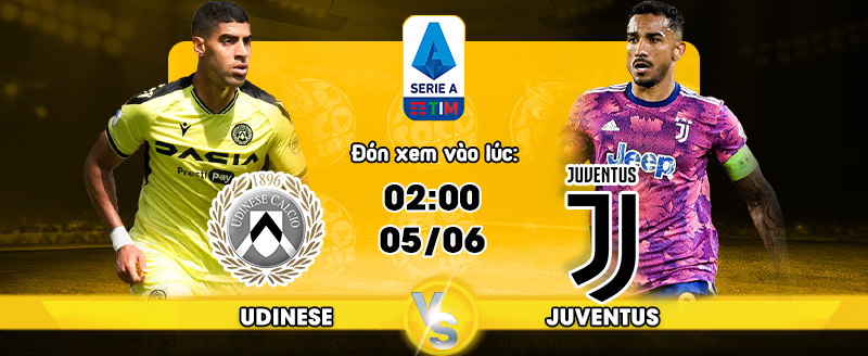 Link xem trực tiếp Udinese vs Juventus