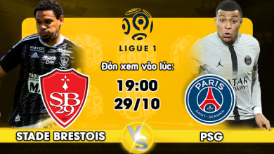 Link xem trực tiếp Stade Brestois vs PSG