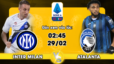 Link xem trực tiếp Inter Milan vs Atalanta