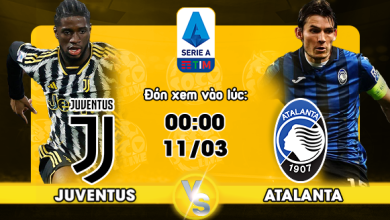 Link xem trực tiếp Juventus vs Atalanta