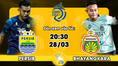 Link xem trực tiếp Persib Bandung vs Bhayangkara FC